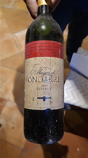 La Rioja Rioja Mayor de Ondarre Reserva 1995