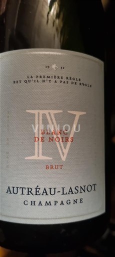 Shampanjë Autréau-Lasnot IV Blanc de Noirs Brut Jo Viti
