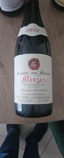 Beaujolais Morgon Domaine Mirandes Vieilles Vignes Roche Morinée 2022