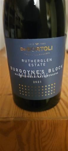 Victoria Rutherglen De Bortoli Burgoyne's Block 2021