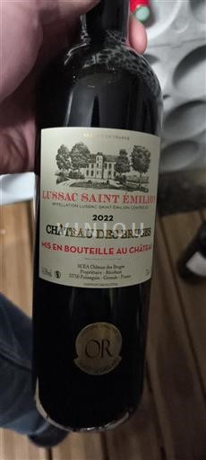 Bordo Лусак-Сент-Емилион Château Bruges 2022