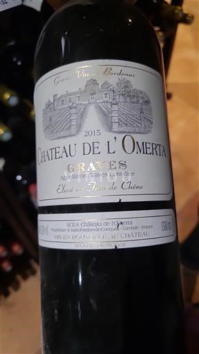 Bordo Гравес Château L'Omerta 2015