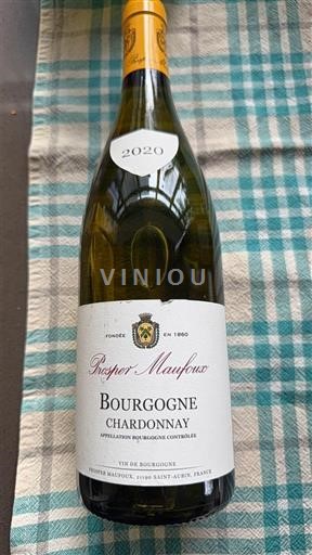 Burgund Bourgogne Chardonnay Prosper Maufoux 2020