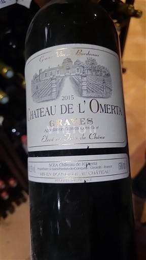 Bordo Гравес Château L'Omerta 2015