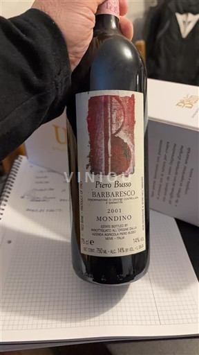 Piemonte Barbaresco Piero Busso Mondino 2001