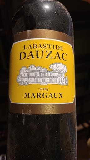 Bordoja Margaux Labastide Dauzac 2015