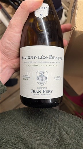 Vine Blanc sec La Cabotte Aimande Domaine Jean Féry 2023 Frankrig Bourgogne Savigny-lès-Beaune AOC