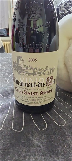 Рона долина Шатонеф-дю-Пап Clos Saint André 2005