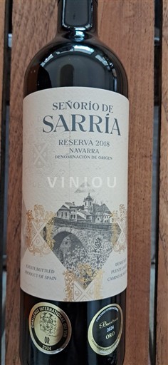 Navarra Señorío de Sarría Reserva 2018
