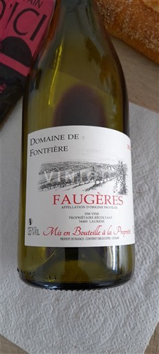 Langvedok Faugères Domaine Fontière Neleten.