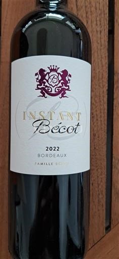 Bordoja Bordo Famille Bécot Instant Bécot 2022