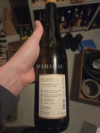 Valais Les Fils Maye SA Johannisberg Heldenberg 2023