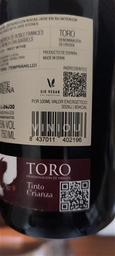 Kastilja dhe Leoni Toro Tinto Crianza 2021