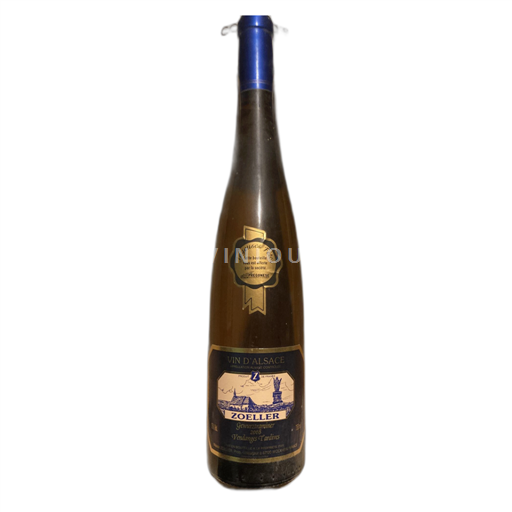 Alsace Gewurztraminer Zoeller Vendanges Tardives 2008
