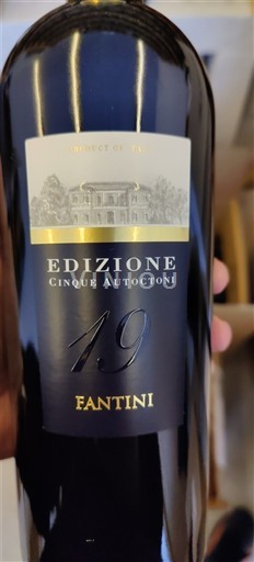 Abruco Земље Кјети Fantini Edizione Cinque Autoctoni 2017