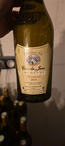 Jura Côtes-du-jura Clavelin et Fils Savagnin 2013