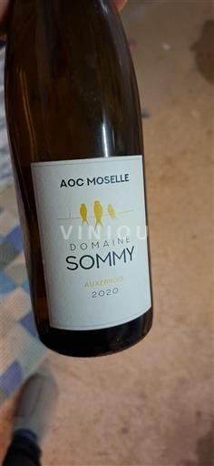 Lorena Mosel Domaine Sommy Auxerrois 2020