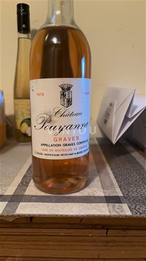 Bordeaux Graves Château Pouyanne 1978