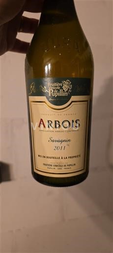 Jura Arbois Fruitière Vinicole de Pupillin Savagnin 2011