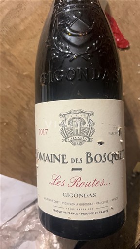 Рона долина Gigondas Domaine Bosquets Les Routes... 2017