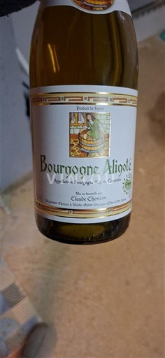 Burgund Bourgogne-aligoté Claude Chevalier Ikke-årgang