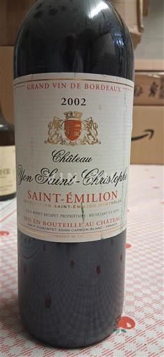 Bordeaux Saint-Émilion Château Yon Saint-Christophe 2002