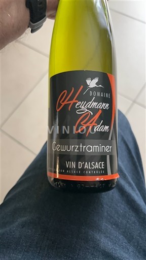 Alsacia Domaine Heidmann Adam Gewurztraminer 2019
