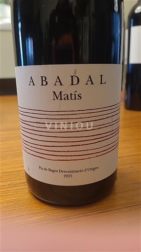 Katalonja Pla de Bages Abadal Matís 2021
