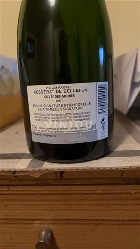 Champagne Besserat de Bellefon des Moines 2019