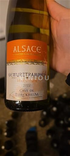 Alsasko Gewürztraminer Cave de Turckheim Sélection 2022