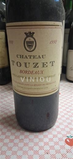 Bordo Château Touzet 1992