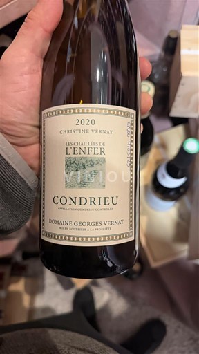 Valle del Rodano Condrieu Domaine George Vernay Les Chaillées de l'Enfer 2020