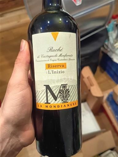 Pijemont Ruché di Castagnole Monferrato La Mondianese Riserva L'Inizio 2020