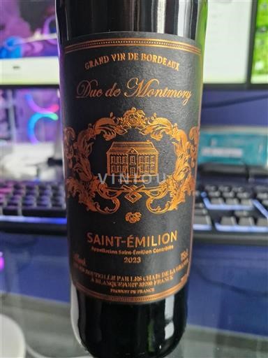 Bordeaux Saint-Émilion Duo de Montmory 2023
