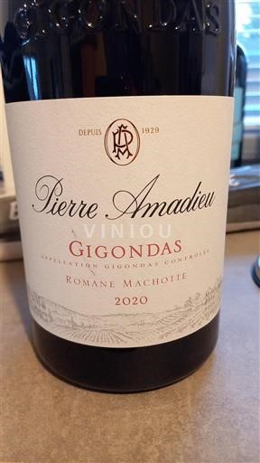 Lugina e Ronës Gigondas Pierre Amadieu Romane Machotte 2020