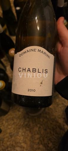 Burgundija Chablis Domaine Marini 2010