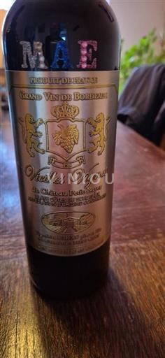 Bordoja Bordeaux Supérieur Château Roquefort Vieilles Vignes Jo Viti