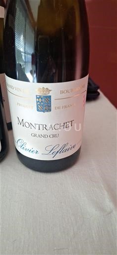Borgogna Montrachet Grand Cru Olivier Leflaive 2015
