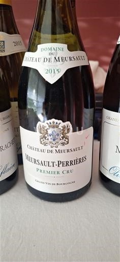 Burgundija Nespecificirano Premier Cru Château Meursault Meursault-Perrières Premier Cru 2015