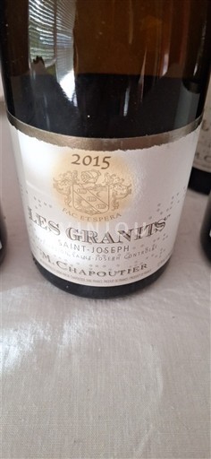 Рона долина Сент-Жозеф M. Chapoutier Les Granits 2015