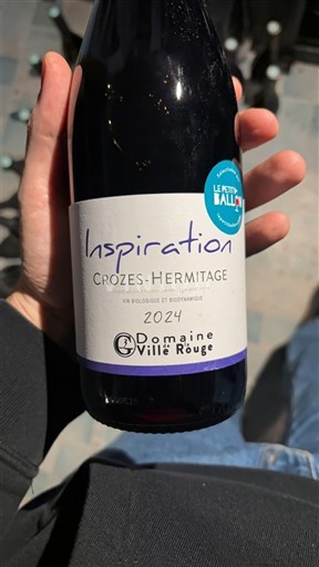 Lugina e Ronës Crozes-hermitage Domaine La Ville Rouge Inspiration 2024