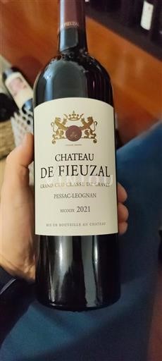 Bordeaux Pessac-Léognan Grand Cru Château Fieuzal 2021