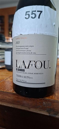 Katalonja Terra Alta LaFou El Sender 2021