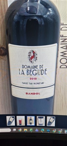 Provence Bandol Domaine La Bégude 2016