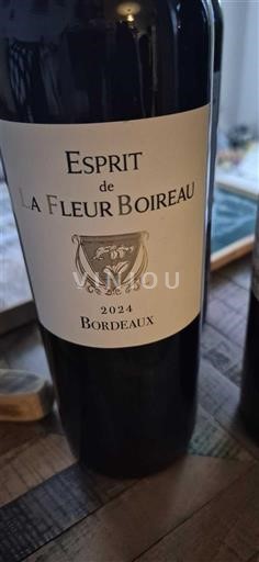 Bordo La Fleur Boireau Esprit 2024