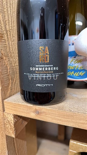 Vurtemberg Виртемберг Weingut Roth Blaufränkisch 2022