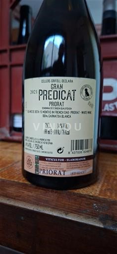 Catalonia Priorat Cellers Grifoll Declara Gran Predicat 2021