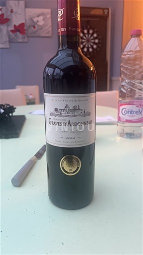Bordoja Côtes-de-bourg Graves d'Ardonneau Tradition 2022