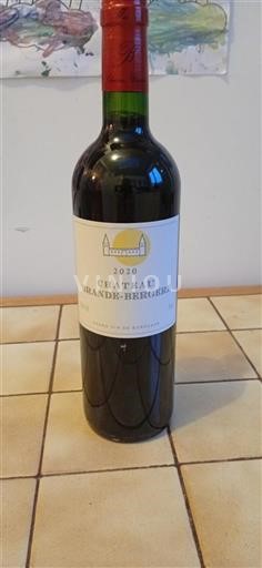 Bordoja Bordo Château Brande-Bergere 2020