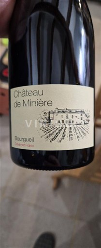 Loire Valley Bourgueil Château Minière 2019